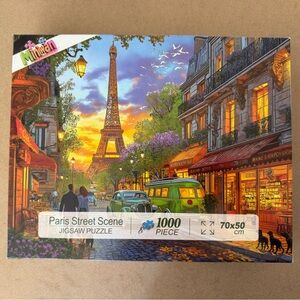 Paris Street Scene Jigsaw Puzzle - 1000 Pieces